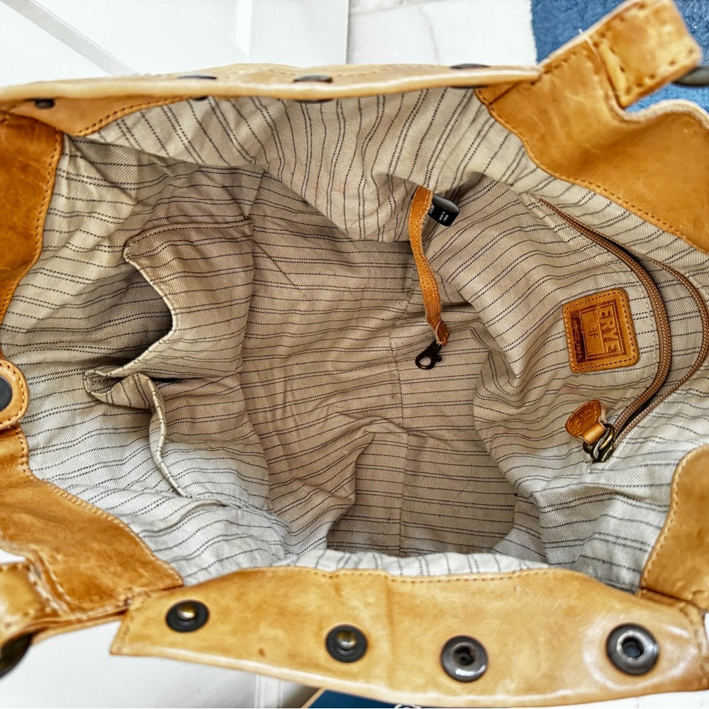 FRYE Melissa Tan Leather Shoulder Bag - Picture 9 of 9